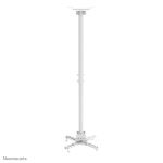 Neomounts CL25-550WH1 Beamer Deckenhalterung - H 74,5-114,5 cm - einfache Installation - volle Bewegung