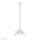 Neomounts CL25-550WH1 Beamer Deckenhalterung - H 74,5-114,5 cm - einfache Installation - volle Bewegung