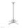 Neomounts CL25-540WH1 Beamer Deckenhalterung - H 60,5-90,5 cm - einfache Installation - volle Bewegung