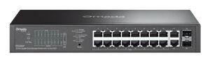 OMADA ES220GP Netzwerk-Switch Managed Gigabit Ethernet (10/100/1000) Power over Ethernet (PoE) Schwarz