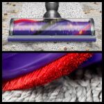 Dyson V10 Submarine 2-in-1-Stabstaubsauger Akku Trocken&Nass Beutellos 0,76 l Kupfer, Grau