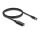 NAVILOCK Anschlusskab. M8 GNSS USB 2.0 Typ-C St > M8 Bu 1,2m