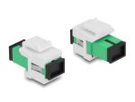 DELOCK Keystone Modul SC Simplex Buchse > Buchse grün/weiß