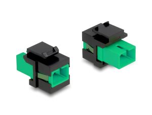 DELOCK Keystone Modul SC Simplex Bu > Bu grün/schwarz