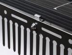 DELOCK Klammer f.Tierabwehr - Photovoltaik Solarmodule Alu.