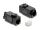 DELOCK Keystone Modul RJ45 Buchse Cat.6A UTP mit PoE LED