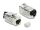 DELOCK Keystone Modul RJ45 Buchse Cat.6A STP mit PoE LED