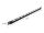 DELOCK 19" 0,5HE Panel mit Kabelbinderbefestigung schwarz