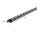 DELOCK 19" 0,5HE Panel L-Form 22mm mit Kabelbinderbef. Blck
