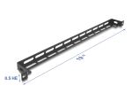 DELOCK 19" 0,5HE Panel L-Form 50mm mit...