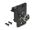 DELOCK Panel Mount IEC Buchse zu F Buchse schwarz