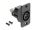 DELOCK Panel Mount IEC Stecker zu F Buchse schwarz