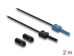 DELOCK LWL POF Kunstst. Kabel HFBR 4531-4533Z Simpl St>St 2m