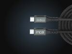 Inca ITCT-40 USB Kabel USB4 Gen 2x2 0,8 m USB C 40 Gbit/s 240 W Schwarz