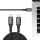 Inca ITCT-40 USB Kabel USB4 Gen 2x2 0,8 m USB C 40 Gbit/s 240 W Schwarz
