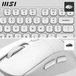 MSI FORGE K210 Combo White DE  Keyboard-Maus Combo, wireless