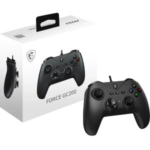 MSI Force GC200 Black Gamecontroller USB