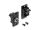 DELOCK Panel Mount DC 5,5 x 2,5 mm Buchse schwarz
