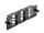 DELOCK Adapter Panel für Keystone Module 6 Port schwarz