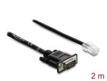 DELOCK Seriell RS-232/422/485 Adapterk Sub-D 9 St>RJ45 St 2m