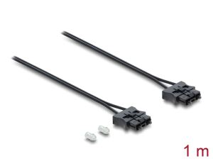 DELOCK LWL POF Kunstst. Servo Anschlusskab. St > St 1m blck