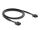DELOCK LWL POF Kunstst. Servo Anschlusskab. St > St 1m blck