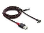 DELOCK EASY-USB 2.0 Kabel Typ-A St > USB-C St gew. 2m schw