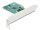DELOCK PCI Expr x4 Karte > 1x int. USB 20Gbps Typ-E Key A