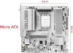 ASRock B860M Challenger WiFi White 1851 mATX HDMI/DP  DDR5