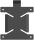 iiyama MD BRPCV08 Black VESA Mount Bracket for