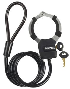 MASTER LOCK Street Cuff Schwarz 1000 mm Kabelschloss