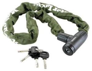 MASTER LOCK Schloss mit Stahlkette -  8023EUROCC