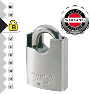 MASTER LOCK Marine Vorhängeschloss Schlüssel  9x5x2,3cm