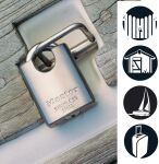 MASTER LOCK Marine Vorhängeschloss Schlüssel  9x5x2,3cm