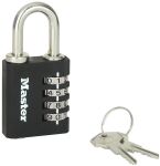 MASTER LOCK Zahlenschloss Zinc 40mm...