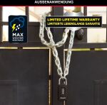 MASTER LOCK Zahlensschloss mit Sicherheitsnotschlüssel