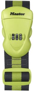 MASTER LOCK Gepäckgurt mit Zahlenschloss,190x6,5x4,8 cm