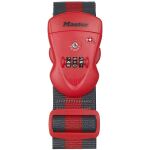 MASTER LOCK Gepäckgurt mit Zahlenschloss Rot,...