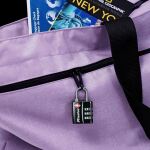MASTER LOCK TSA Zahlenschloss, Schwarz, 5,5 x 3 x 2,6 cm