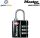 MASTER LOCK TSA Zahlenschloss, Schwarz, 5,5 x 3 x 2,6 cm