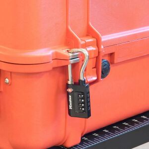 MASTER LOCK TSA Zahlenschloss Schwarz,  10,6 x 3,5 x 1,4 cm