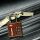 MASTER LOCK TSA Zahlenschloss, Braunes Leder, 5,5x3x2,6cm