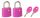 MASTER LOCK TSA Zahlenschloss Zuf.Farbe,3,8x2,3x1,1cm,2Stk