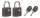MASTER LOCK TSA Zahlenschloss Zuf.Farbe,3,8x2,3x1,1cm,2Stk