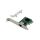 LevelOne GE Netzwerkkarte PCIe1x/1xRJ45 2.5G            grün