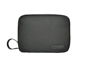 Conceptronic UMBRIX01B Tech Organizer Tasche, Elektronik-Reise-Organizer, universelle Zubehörtasche für Kabel, Ladegeräte, Maus und Festplatten, tragbare Aufbewahrungstasche, hergestellt aus recycelten Materialien