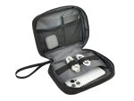 Conceptronic UMBRIX01B Tech Organizer Tasche, Elektronik-Reise-Organizer, universelle Zubehörtasche für Kabel, Ladegeräte, Maus und Festplatten, tragbare Aufbewahrungstasche, hergestellt aus recycelten Materialien