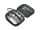 Conceptronic UMBRIX01B Tech Organizer Tasche, Elektronik-Reise-Organizer, universelle Zubehörtasche für Kabel, Ladegeräte, Maus und Festplatten, tragbare Aufbewahrungstasche, hergestellt aus recycelten Materialien