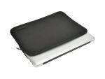 Conceptronic OBRIX01B Laptophülle 12", 12 Zoll Notebook-Schutzhülle, kompatibel mit iPad Pro 12,9", Surface Pro 9/8/X und 11,6–12" Chromebooks, hergestellt aus recycelten Materialien