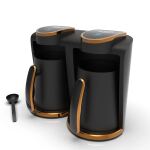 INCA Kaffeemaschine TURBO Wonder Serie Touch-Control Duo  sw